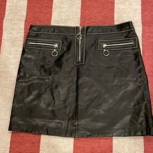 Michael Kors Leather Skirt